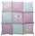 TRIXIE JUNIOR Kissen Patchwork 60 × 60 cm, Farbe: flieder/mint/rosa