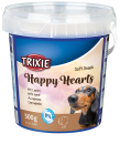 TRIXIE Soft Snack Happy Hearts, 500 gr