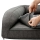 HUNTER LIVINGSTON Orthopädische Hundesofa 80 x 60 cm anthrazit