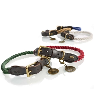 HUNTER LIST Halsband Länge: 50 cm, Durchmesser 12 mm | Verstellmöglichkeiten 38 - 46 cm, 5 Farben