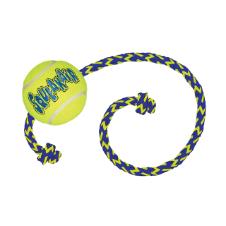 KONG® SqueakAir® Tennis Ball mit Seil
