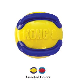 KONG® Jaxxs™ Brights Ball M, 13,97 x 8,89 x 6,35 cm rot