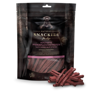 SNACKIES® Herzhafte Pferdefleischstreifen 170g