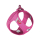 CURLI Clasp Vest Geschirr Air-Mesh fuchsia XS, Gewicht 3,0-5,0 kg, Brustumfang: 33,9-38,2 cm