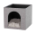 TRIXIE Katzenhöhle ELLA passend für z.B. IKEA KALLAX, Farbe: grau