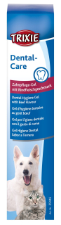 TRIXIE Zahnpflege-Gel mit Rindfleischaroma, Inhalt: 100 g
